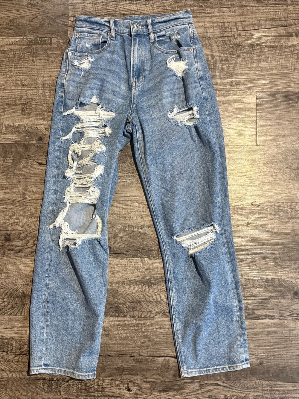 American Eagle Jeans Women’s 2 Blue Highest Rise 90’s Boyfriend